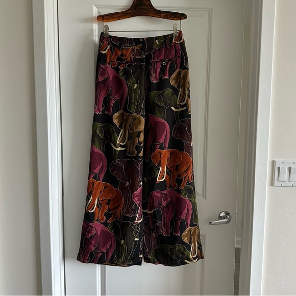 Farm Rio Brown Elephants Pants - Picture 8 of 8